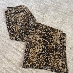 Leopard Print Pants